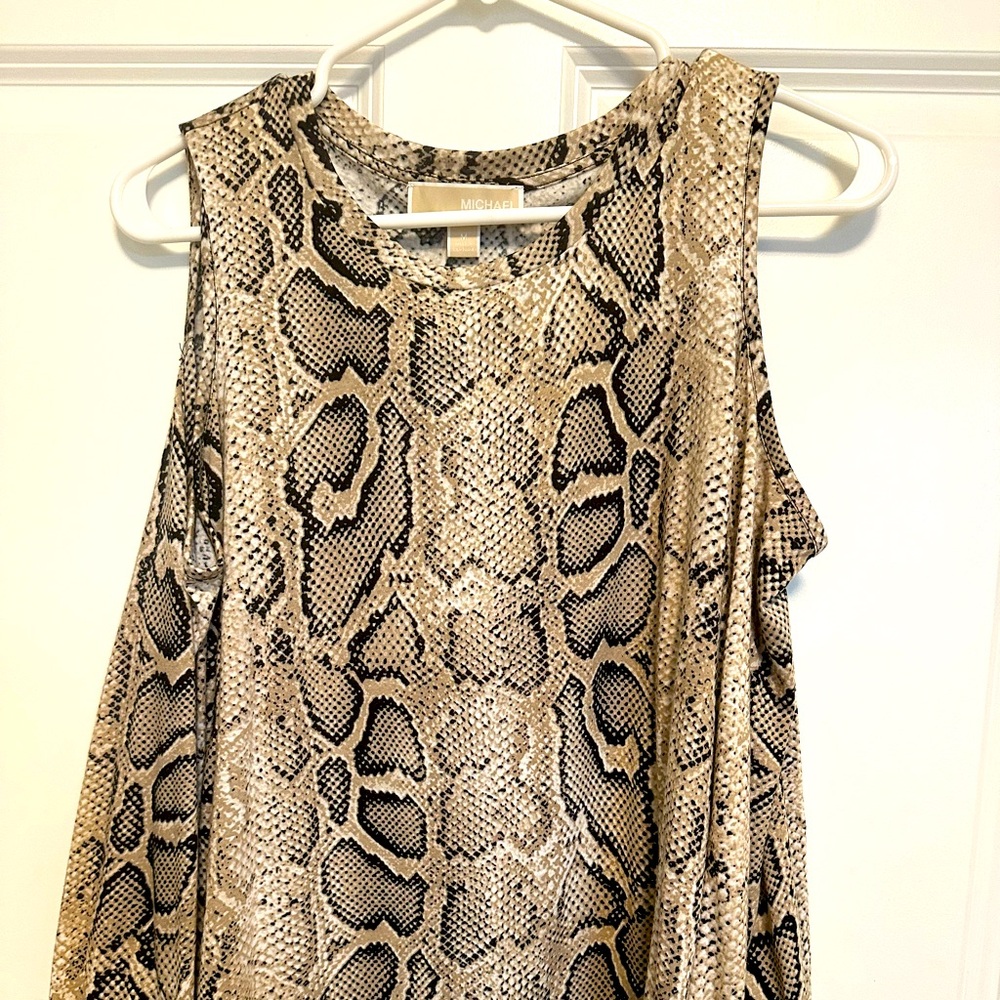 Michael Kors Cold Shoulder Top